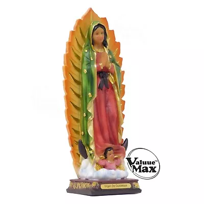 ValuueMax™ Our Lady Of Guadalupe Statue Finely Detailed Resin 8 Inch Tall  • $27