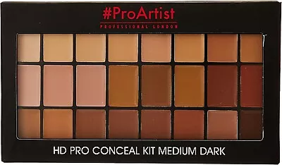 Pro Artist Revolution Hd Pro Conceal Kit Medium Dark • £5.59