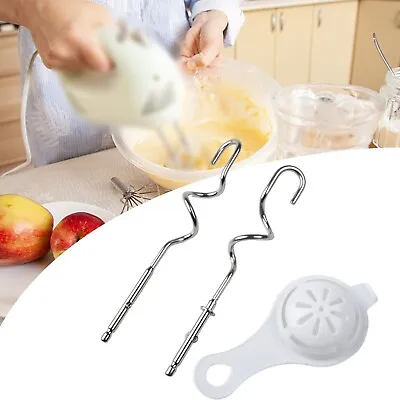 For KENWOOD Hand Mixer Beater Set Stainless Steel Whisk Attachments 2 Pack • $29.34
