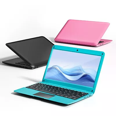 Mini 10.1'' Laptop Computer Quad Core Android 12.0 Netbook For Kids And Adults • $148