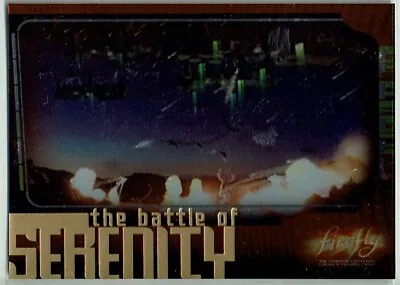 Firefly Trading Cards Battle Of Serenity Card B6 • $4.99