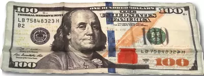 18  JUMBO $100. DOLLAR BILL MAGIC SILK Money Handkerchief Scarf Trick Streamer • $15.49