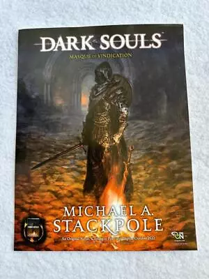 DARK SOULS - 8.5 X11  Original Book Poster NYCC 2002 Mint Michael Stackpole • $14.99