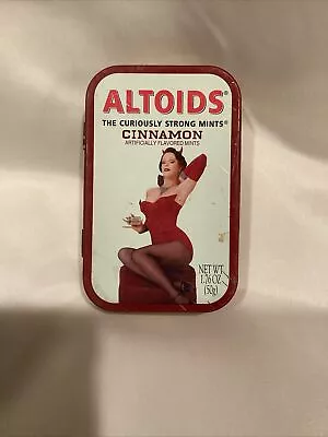Vintage Altoids Cinnamon Sindy Devil Girl With Horns Collectors Tin • $10