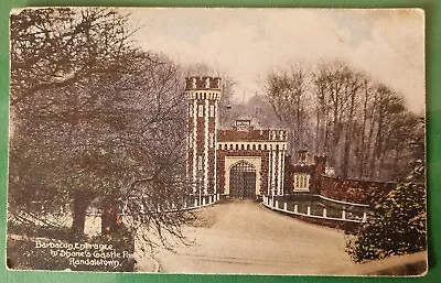 Barbacon Entrance Shanes Castle Park Randalstown Antrim Booth & Milner Postcard • £2.55