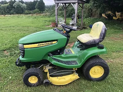 John Deere X304 Ride On Lawnmower 42”Mulch Deck 4Wheel Steer Kubota Honda • £2595