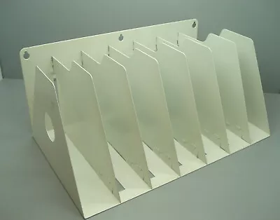 £25 • Buy Office Factory Metal Lever Arch File Storage Rack - Records, Magazines, Booklets