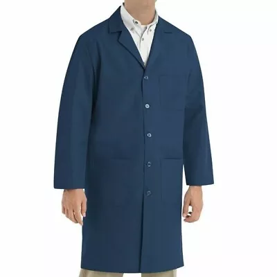 New Navy Blue Lab Coat Size 40-54 • $19.99