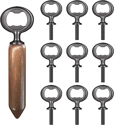 Metal Bottle Opener Kit 10 Pcs Blank Bottle Opener Stainless Steel Bottle Opene • $29.99