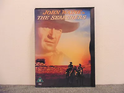 THE SEARCHERS -- John Wayne Jeffrey Hunter - 1st CLASS FREEPOST DVD– SEE PHOTOS • £3.45