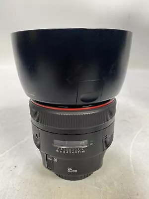 Canon EF 85mm F/1.2L II USM Lens + Hood • £775