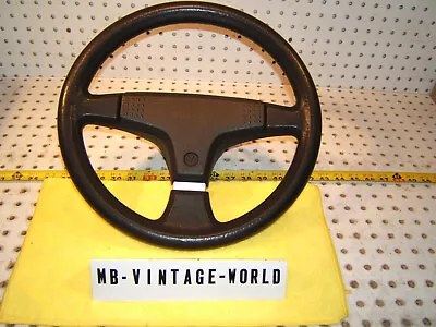 VW MK3 Golf Gti 3 Spoke Rare Black Foam Steering OEM 1 Wheel / Horn Pad Germany • $329