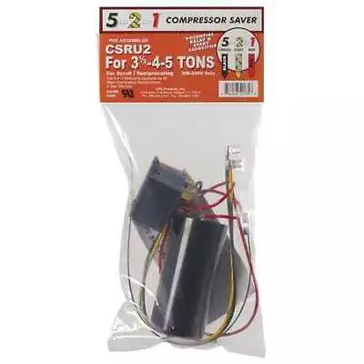 5-2-1 Compressor Saver Csru2 Hard Start Kit Potential Relay Start Capacitor • $45.75