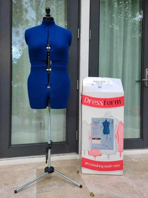 $89 • Buy Dress Form Dritz Medium Blue