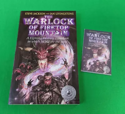 The Warlock Of Firetop Mountain **BRAND NEW WIZARD EDITION** Fighting Fantasy #1 • £14.99