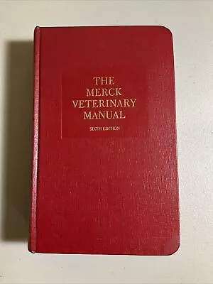 The Merck Veterinary Manual 6th Edition 1986 • $20