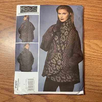 Vogue Koos Van Den Akker Pattern # V1277 Size XS To Medium Uncut • $12.99