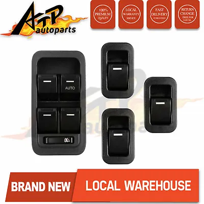 Master+3 Single Power Window Switch Non-illuminated For Ford Territory SX SY SZ • $37.10