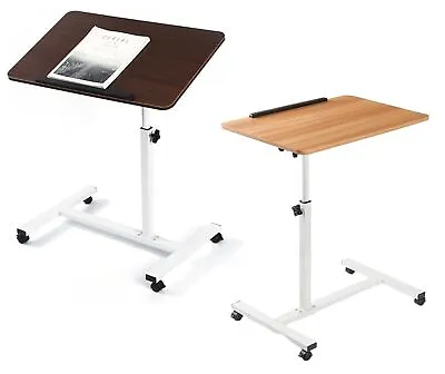 Foldable Laptop Table Computer Desk Portable Notebook Stand Bedside Sofa Trolley • £22.99