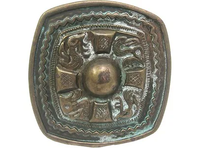 Celtic Cross - Brass Antique Patina Finish Belt Buckle  • $10.97