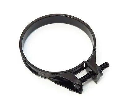 Black Carburetor Carburetor Clamp 47mm - 50mm Vintage Motorcycle Honda Style • $8.95