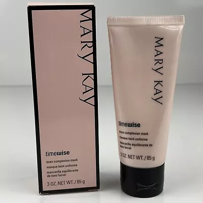 Mary Kay TimeWise Even Complexion Mask 3 Oz. Dry To Oily Skin NEW IN BOX 31174 • $9.99