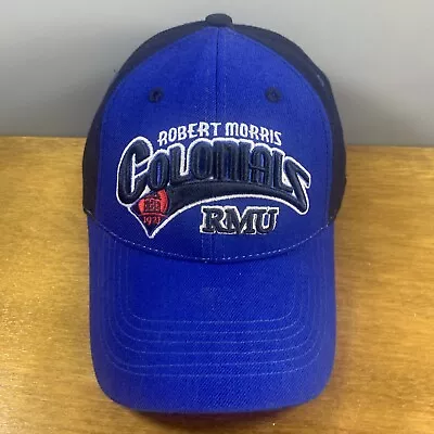 Robert Morris University Colonials Golf One Size Hat Cap NCAA Blue EUC H65 • $19.87