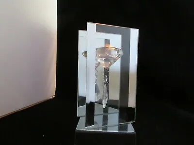 £8 • Buy New Landon Tyler Handcrafted Single Mirror Tea Light Holder With Gem Droplets