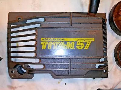 Mcculloch Chainsaw Model Titan 57 Parts All Parts In Photos Included In Sale! • $65