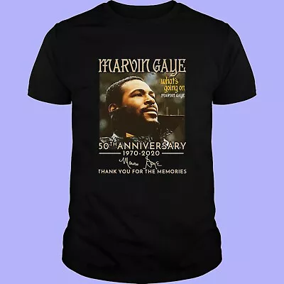 Marvin Gaye What's Going On Anniversary Thank You For The Memories T Shirt • $25.98