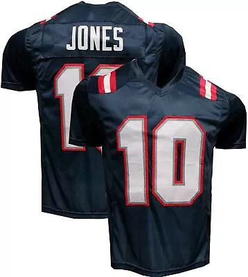 Pro Style Mac Jones Navy Custom Stitched Football Jersey Men's UNSIGNED • $34.99