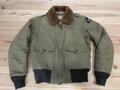 The Real McCoy's B-10 Jacket Khaki Size 34 Used From Japan • $311.14