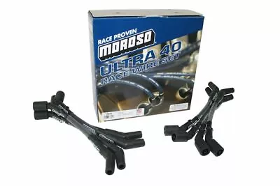 73851 Moroso GM LS Spark Plug Wire Set 45 / 135 9.75  Sleeved Ultra 40 Race Wire • $163.99