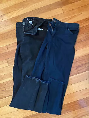 Womens Jeans Denim Elle Vera Wang Size 6 Minimal Use Slim Stretch Fit Nice! • $18