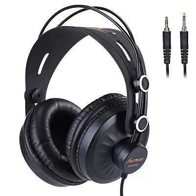 Monitor Headphones Over Ear Wired For Mixer Amplifier Podcast Keyboard Guitar • $39.99