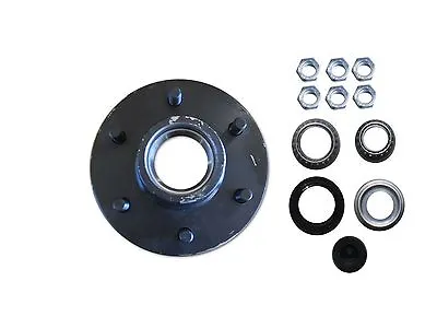 1 - Trailer Hub Convert Mobile Home With Bearings 6000# 6 Lug 6x5.5 Idler Axle • $55.99