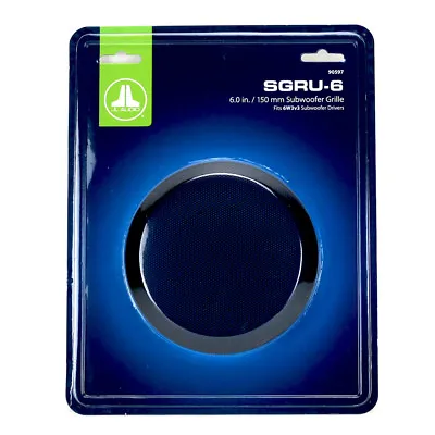 JL AUDIO SGRU-6 Car Subwoofer Grille For 6W3v3 Sub Woofers (OEM) 6.5  Grill New • $29.99