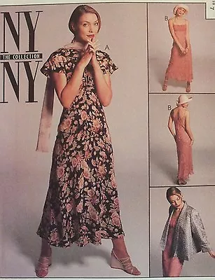 Amazing OOP McCALLS NY/NY 8150 Misses Dress & Swing Jacket PATTERN 6 UC • $6.49