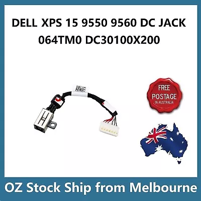 DC Jack Power Socket Cable Dell XPS 15 9530 9550 9560 9570 Precision M3800 M5510 • $9.95