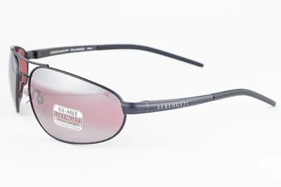 $249 • Buy Serengeti Como Satin Dark Gun / Sedona Bi Mirror Polarized Sunglasses 8396