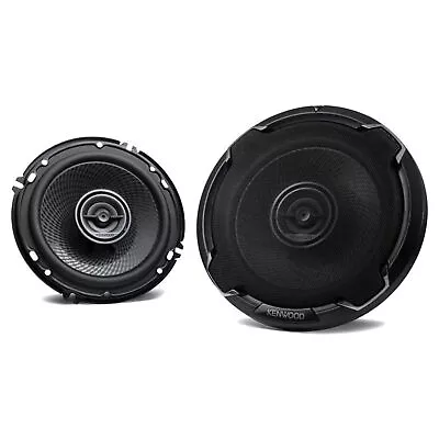 Kenwood 6.5  Round 2-Way Vehicle Speaker System 320 Watts Peak KFC-1696PS • $89.99