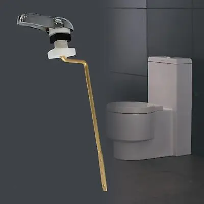 £9.40 • Buy 20cm Toilet Handle Lever Flush Universal Fitting Front Mount For Bathroom