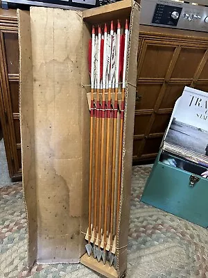 Vintage Early 1950s Bear Archery Arrows With Box • $175