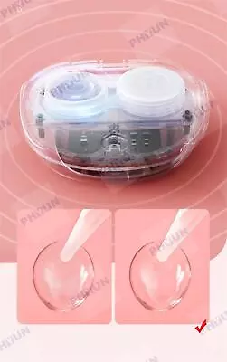 Contact Lens Storage Box Portable Automatic Cleaner Ultrasonic Cleaning Machine • $20.31