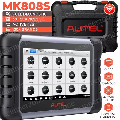 Autel MaxiCom MK808S PRO Diagnostic Scan Tool OE - Full System PK MK808BT PRO AU • $699