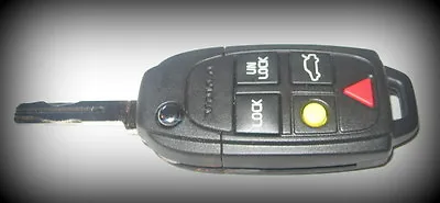 Used Volvo Keyless Remote Entry Fob Transmitter Flipkey  Xc70 Xc90 V70 S60 S80  • $31.50