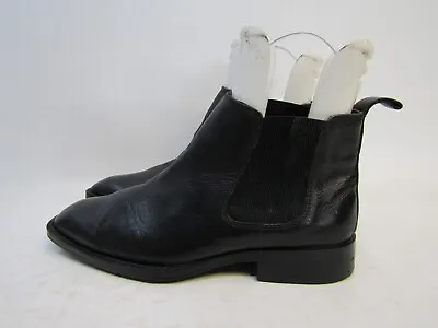 Born Mens Size 9 M Black Leather Chelsa Ankle Casual Boots • $34.19