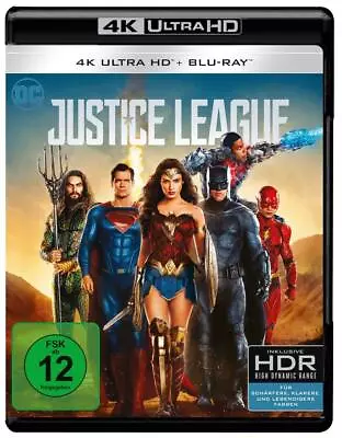 Justice League (4K Ultra-HD + 2D Blu-ray) [Blu-ray] (4K UHD Blu-ray) Affleck Ben • $73.12