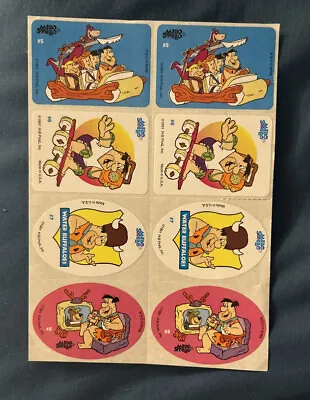 Hanna Barbara Flintstones Stickers Sheet 1991 Vintage • $5.99