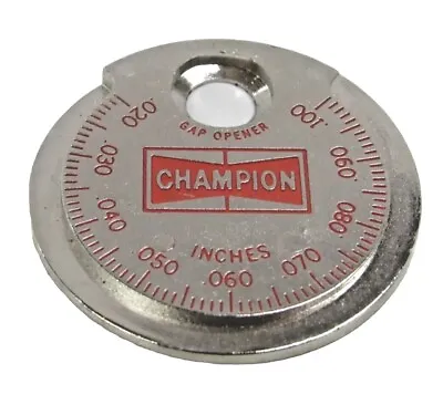 Vintage Champion Spark Plugs USA CT481 Taper Gap Gauge Old Opener Tool #MZ • $12.50